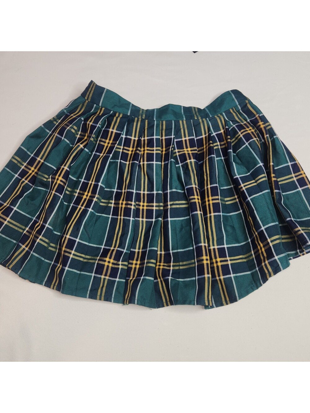 Hug Sunshine plaid skirt